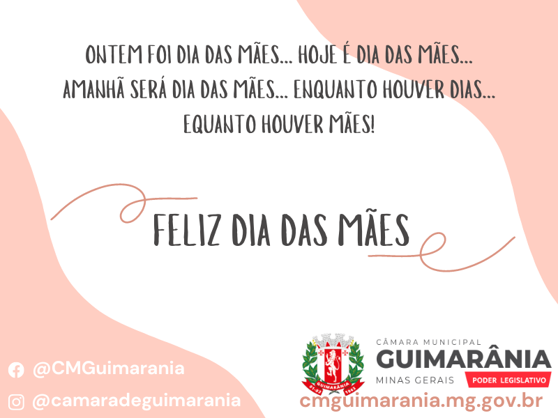 Feliz dia Das Mães